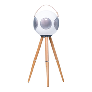 UB+ - S2+ Alphorn Hi-Fi BT TWS Speaker - Glossy White W/ Natural Stand