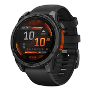Garmin - Fenix 8 -  47MM -  Amoled -  Slate Gray W/ Black Silicone Band