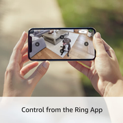 Ring - Pan Tilt Mount Indoor/Outdoor Stick Up Camera - Black