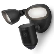 Ring - Floodlight Camera Wired Pro - Black