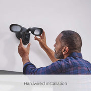 Ring - Floodlight Camera Wired Pro - Black
