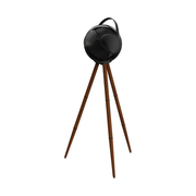 UB+ - S2+ Alphorn Hi-Fi BT TWS Speaker - Glossy Black W/ Walnut Stand