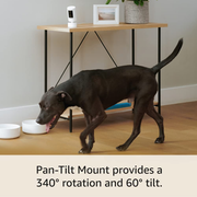 Ring - Pan Tilt Mount Indoor/Outdoor Stick Up Camera - Black