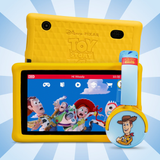 Pebble Gear - 7" Kids Tablet - Toy Story + Headphone Bundle