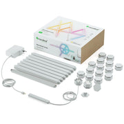 Nanoleaf - Lines Starter Kit - White (15 Pack) UK Plug