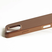 Mujjo - iPhone 16 Pro Max - Full Leather Case - Tan