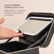 Beautifect - Go Mini - LED Mirror - Black