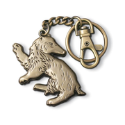 The Noble Collection - Harry Potter Hufflepuff Logo Keychain