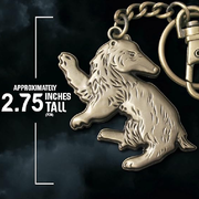 The Noble Collection - Harry Potter Hufflepuff Logo Keychain