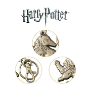 The Noble Collection - Harry Potter Hufflepuff Logo Keychain