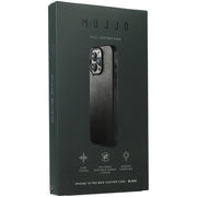 Mujjo - iPhone 16 Pro Max - Full Leather Case - Black