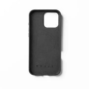 Mujjo - iPhone 16 Pro Max - Full Leather Case - Black