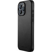 Mujjo - iPhone 16 Pro Max - Full Leather Case - Black
