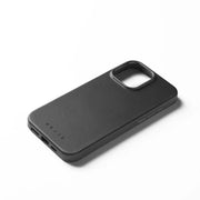 Mujjo - iPhone 16 Pro Max - Full Leather Case - Black