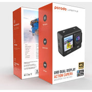 Porodo - UHD Dual Display Action Camera