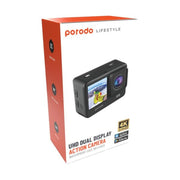 Porodo - UHD Dual Display Action Camera
