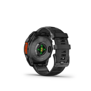 Garmin - Fenix 8 -  47MM -  Amoled -  Slate Gray W/ Black Silicone Band