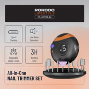 Porodo - All-in-One Nail Trimmer Set