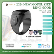 iQibla - Zikr Ring - Black - 22MM