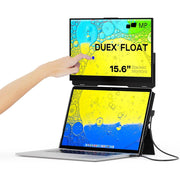 Mobile Pixels - Duex Float - 15.6" FHD Touchscreen Monitor - Stackable