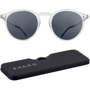 ThinOptics - Los Altos Sunglasses Shiny Crystal frames with Grey Lenses