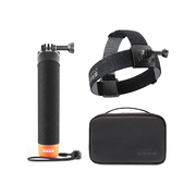 GoPro - Accessories - Adventure Kit - The Handler W/ Head Strap 2.0 + Compact Case