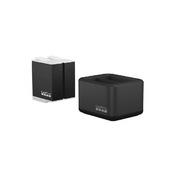 GoPro - Accessories - Dual Battery Charger + 2 Enduro Rechargeable Batteries