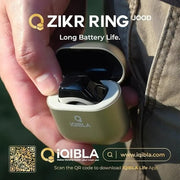 iQibla - Zikr Ring Air - Black - 3 Sizes