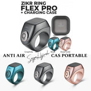 iQibla - Zikr Ring Air - Black - 3 Sizes