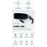 Lawaken - Lawk One - AR Glasses - Space Gray