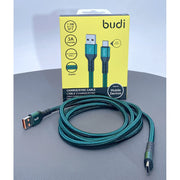 Budi - Cable - USB-A to USB-C - 3M - Silver