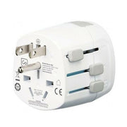 Go Travel - Adaptor - 406 - Earthed Adaptor EU-USA/UK/Aus/China