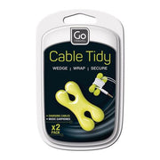 Go Travel - Cable - 940 - Cable Tidy (Twin Pack)
