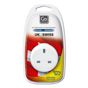 Go Travel - Adaptor - 534 - UK To Swiss